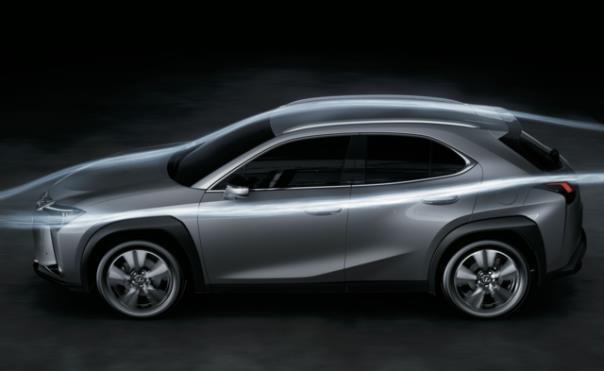 LEXUS UX MIT WEGWEISENDER AERODYNAMIK